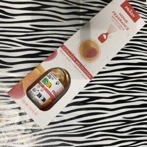 Ambientador varillas. Corazon de melocoton