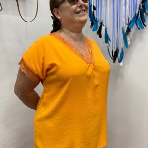 Lencera Naranja fluor