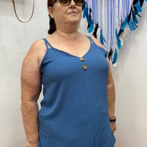 Blusa botones vaquero