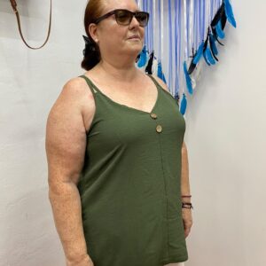 Blusa botones militar