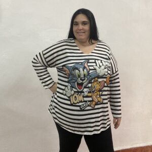 Camiseta tom y jerry