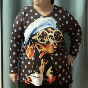 Camiseta lunares